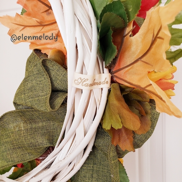NEW Fall Handmade Wreath - Picture 6 of 7